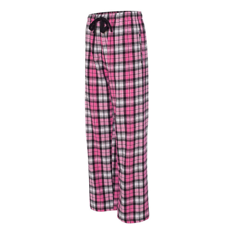 pink flannel pants